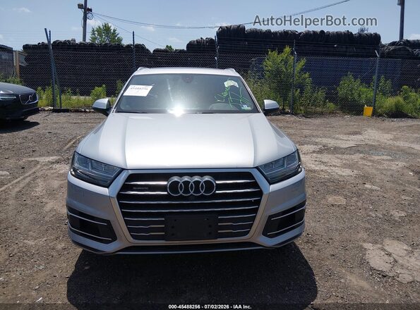 WA1LHAF73HD040362 2017 AUDI Q7 Silver Вид щитка приладів