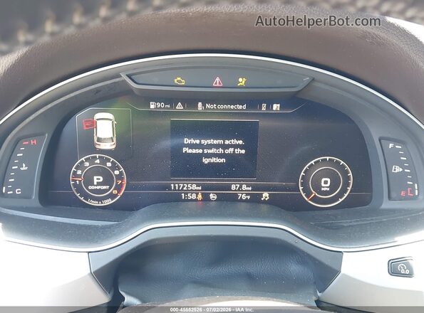 WA1LHAF73JD021770 2018 AUDI Q7 White Հետևի նստատեղերի տեսք