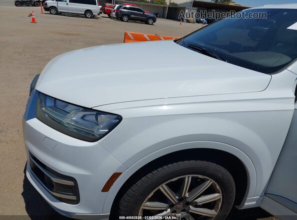 WA1LHAF73JD021770 2018 AUDI Q7 White Դիմացի տեսք