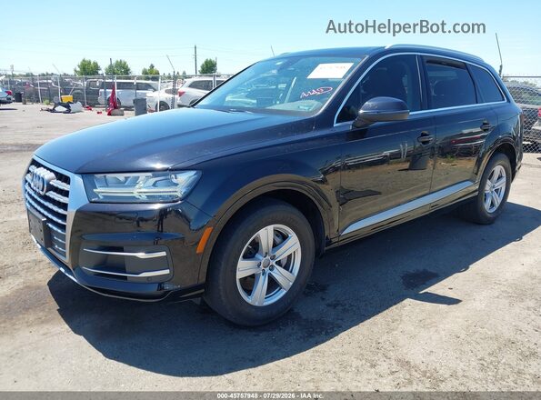 WA1LHAF73KD031703 2019 AUDI Q7 Black Przód lewy