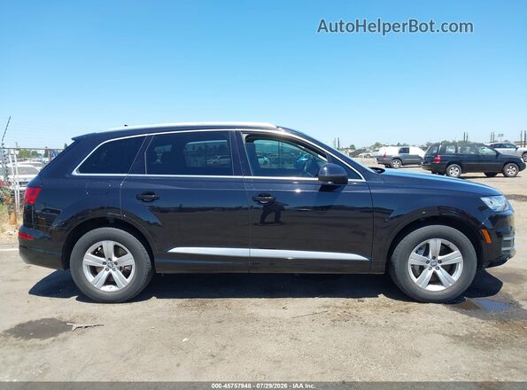 WA1LHAF73KD031703 2019 AUDI Q7 Black Widok wnętrza z tyłu