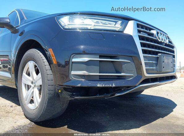 WA1LHAF73KD031703 2019 AUDI Q7 Black Widok z przodu