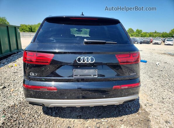 WA1LHAF74JD045169 2018 AUDI Q7 Black Հետևի տեսք