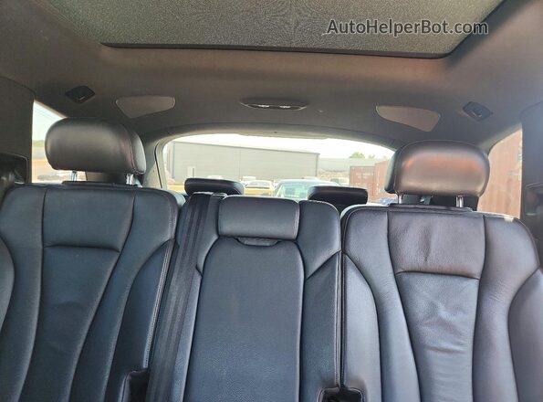 WA1LHAF74JD045169 2018 AUDI Q7 Black Հետևի նստատեղերի տեսք