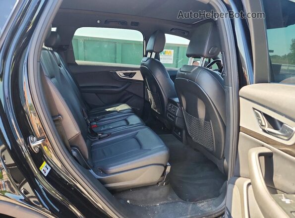 WA1LHAF74JD045169 2018 AUDI Q7 Black Սալոնի հետևի տեսք
