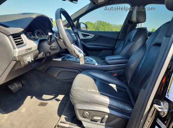 WA1LHAF74JD045169 2018 AUDI Q7 Black Սալոնի դիմացի տեսք