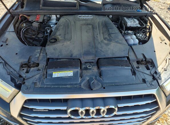 WA1LHAF74JD045169 2018 AUDI Q7 Black Շարժիչի բաժամունքի տեսք