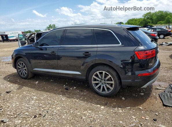 WA1LHAF74KD017731 2019 AUDI Q7 Black Rear left