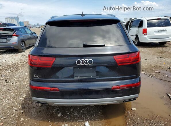 WA1LHAF74KD017731 2019 AUDI Q7 Black Rear view