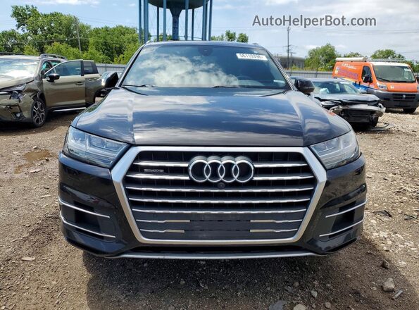WA1LHAF74KD017731 2019 AUDI Q7 Black Front view