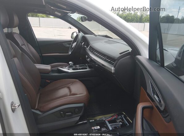 WA1LHAF74KD022153 2019 AUDI Q7 White Սալոնի դիմացի տեսք
