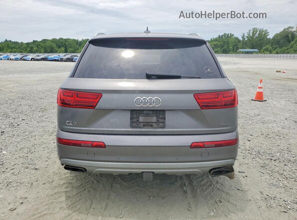 WA1LHAF75JD009457 2018 AUDI Q7 Gray Widok z tyłu