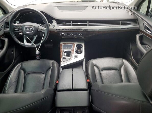 WA1LHAF75JD009457 2018 AUDI Q7 Gray Widok deski rozdzielczej