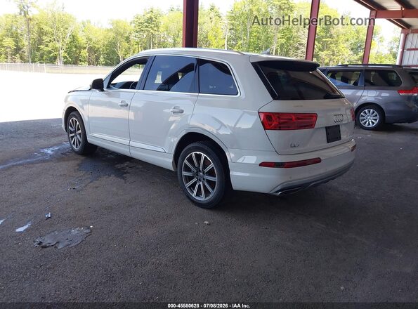 WA1LHAF75JD018983 2018 AUDI Q7 Белый Задняя левая четверть