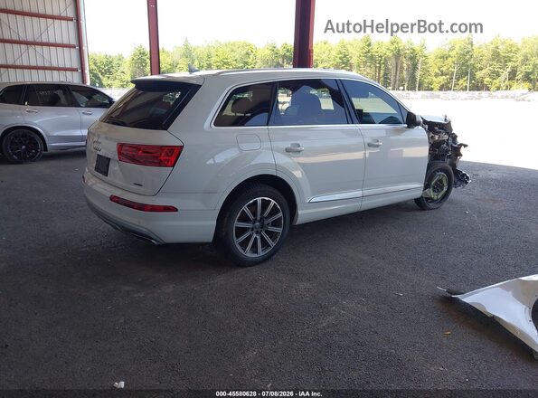 WA1LHAF75JD018983 2018 AUDI Q7 Белый Задняя правая четверть