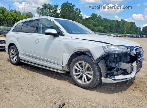 WA1LHAF75JD024556 2018 AUDI Q7 White Przód prawy