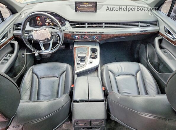 WA1LHAF76HD046897 2017 AUDI Q7 Серый Вид панели приборов