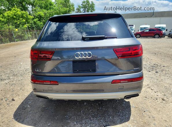 WA1LHAF76KD030030 2019 AUDI Q7 Gray Вид ззаду
