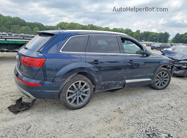 WA1LHAF77HD051168 2017 AUDI Q7 Blue Rear right