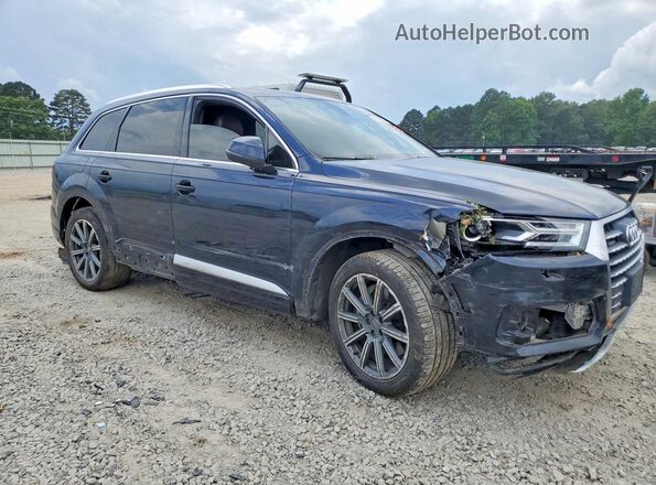 WA1LHAF77HD051168 2017 AUDI Q7 Blue Front right
