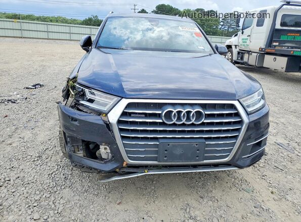 WA1LHAF77HD051168 2017 AUDI Q7 Blue Front view