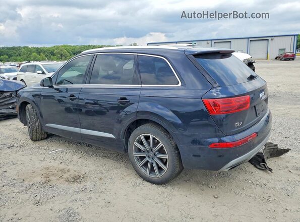 WA1LHAF77HD051168 2017 AUDI Q7 Blue Rear left