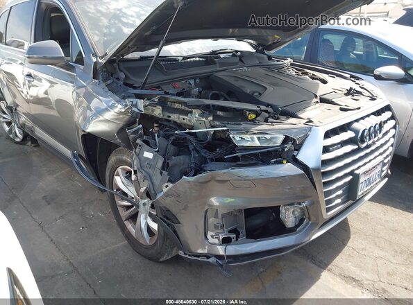 WA1LHAF77HD052305 2017 AUDI Q7 Gray წინა ხედი