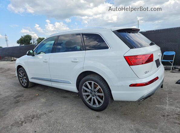 WA1LHAF77JD035283 2018 AUDI Q7 White Rear left