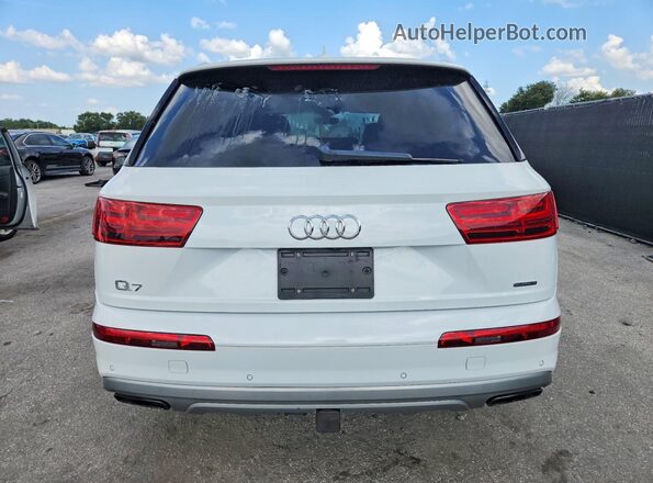 WA1LHAF77JD035283 2018 AUDI Q7 White Rear view