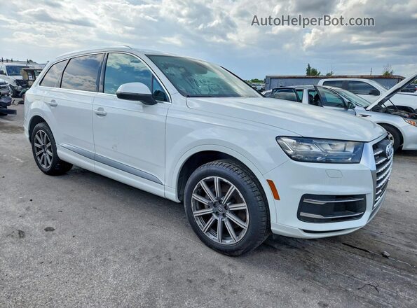 WA1LHAF77JD035283 2018 AUDI Q7 White Front right