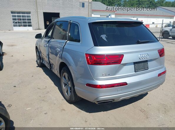 WA1LHAF77KD018565 2019 AUDI Q7 Silver Trasero izquierdo