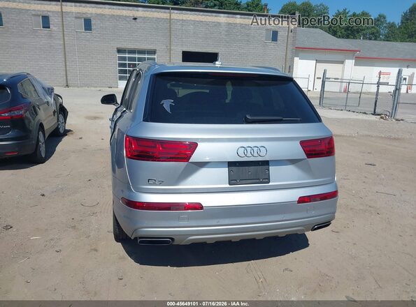 WA1LHAF77KD018565 2019 AUDI Q7 Silver 