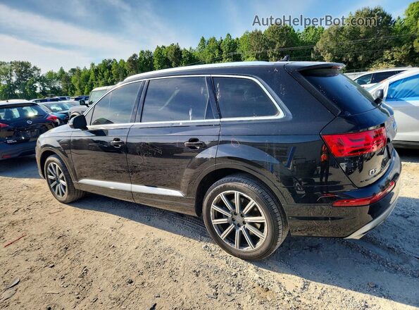 WA1LHAF77KD023894 2019 AUDI Q7 Black უკანა მარცხენა