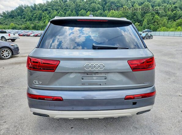 WA1LHAF78HD036162 2017 AUDI Q7 Silver უკანა ხედი