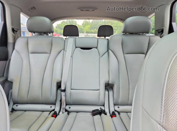 WA1LHAF78HD036162 2017 AUDI Q7 Silver უკანა სავარძლების ხედი