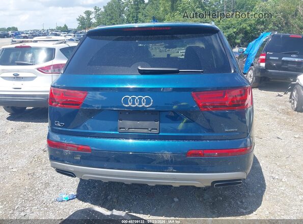 WA1LHAF78JD021862 2018 AUDI Q7 Blue 