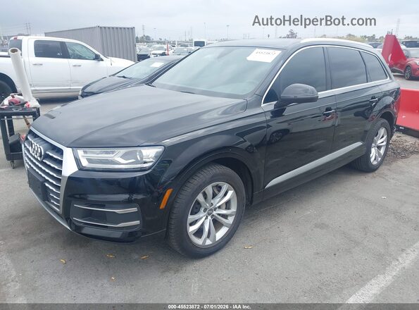 WA1LHAF7XHD047289 2017 AUDI Q7 Black Front left