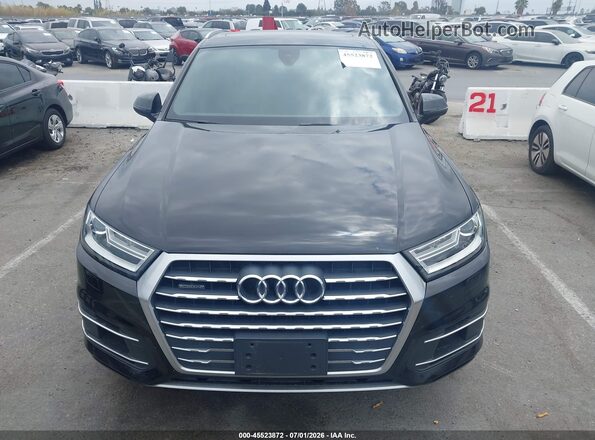 WA1LHAF7XHD047289 2017 AUDI Q7 Black Rear interior view