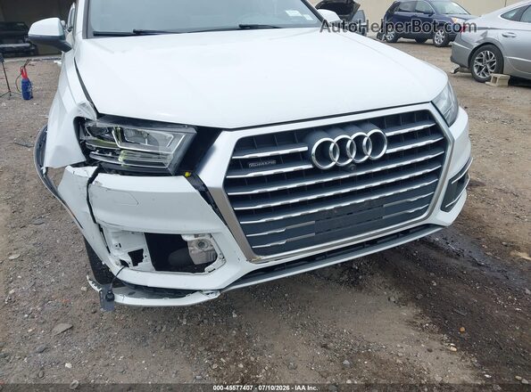 WA1LHAF7XKD043038 2019 AUDI Q7 White წინა ხედი