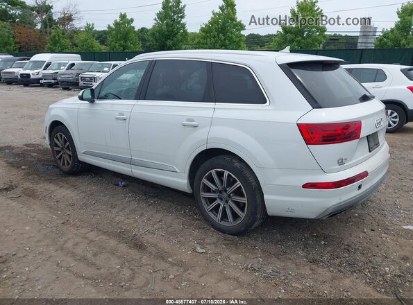 WA1LHAF7XKD043038 2019 AUDI Q7 White უკანა მარცხენა