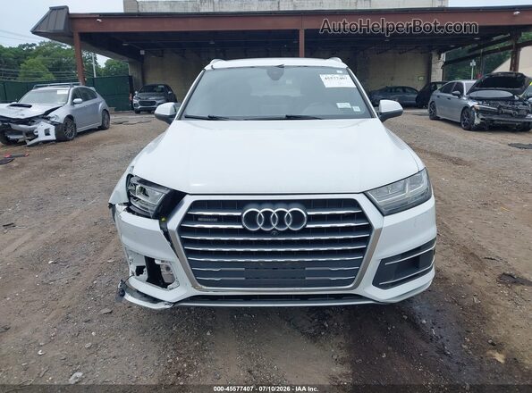 WA1LHAF7XKD043038 2019 AUDI Q7 White ხელსაწყოთა პანელის ხედი