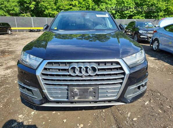 WA1LHBF74KD021462 2019 AUDI Q7 Black Вид спереду