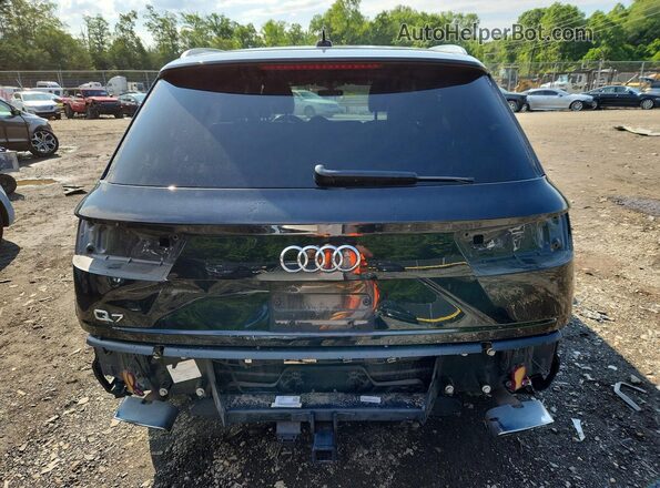 WA1LHBF74KD021462 2019 AUDI Q7 Black Вид ззаду