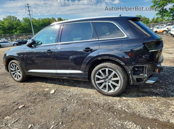 WA1LHBF74KD021462 2019 AUDI Q7 Black Задня ліва чверть