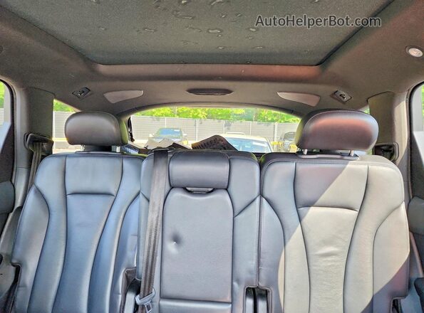 WA1LHBF74KD021462 2019 AUDI Q7 Black Вид задніх сидінь
