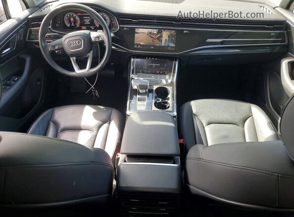 WA1LJAF72MD041470 2021 AUDI Q7 White Առջևի վահանակի տեսք