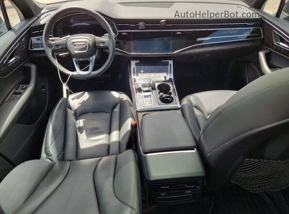 WA1LJAF75MD025263 2021 AUDI Q7 Blue Widok deski rozdzielczej