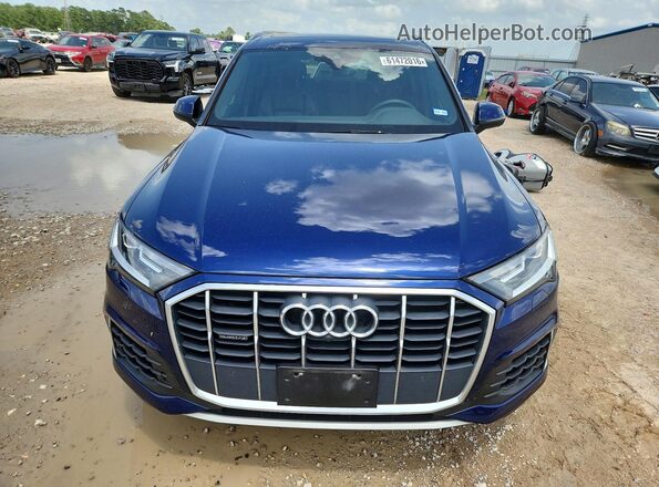 WA1LJAF75MD025263 2021 AUDI Q7 Blue Widok z przodu
