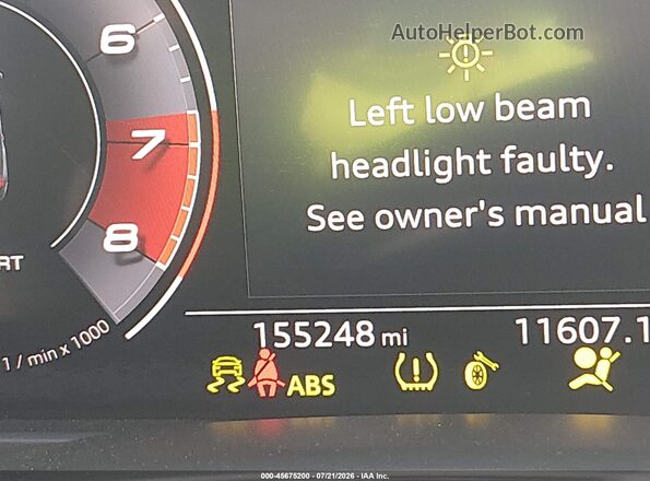 WA1LJAF79LD009565 2020 AUDI Q7 Black 
