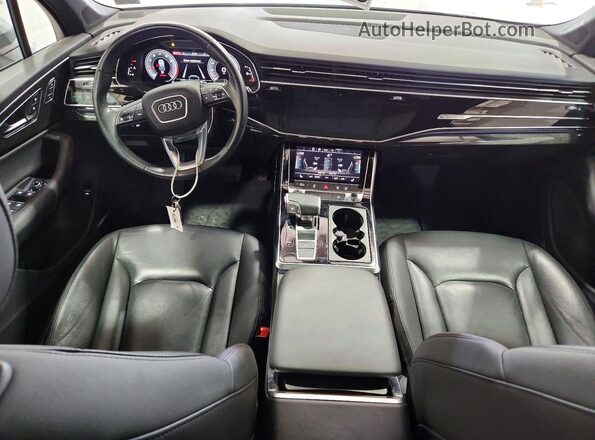 WA1LJAF79MD022396 2021 AUDI Q7 Silver Вид панелі приладів